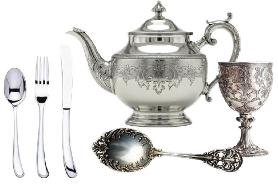 STERLING/TEA SETS