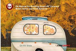 Motorhome and caravan