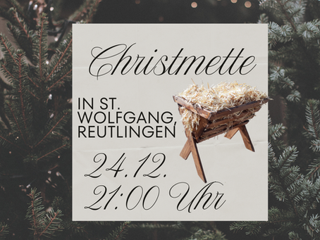 Christmette mit Violinmusik in Reutlingen St. Wolfgang