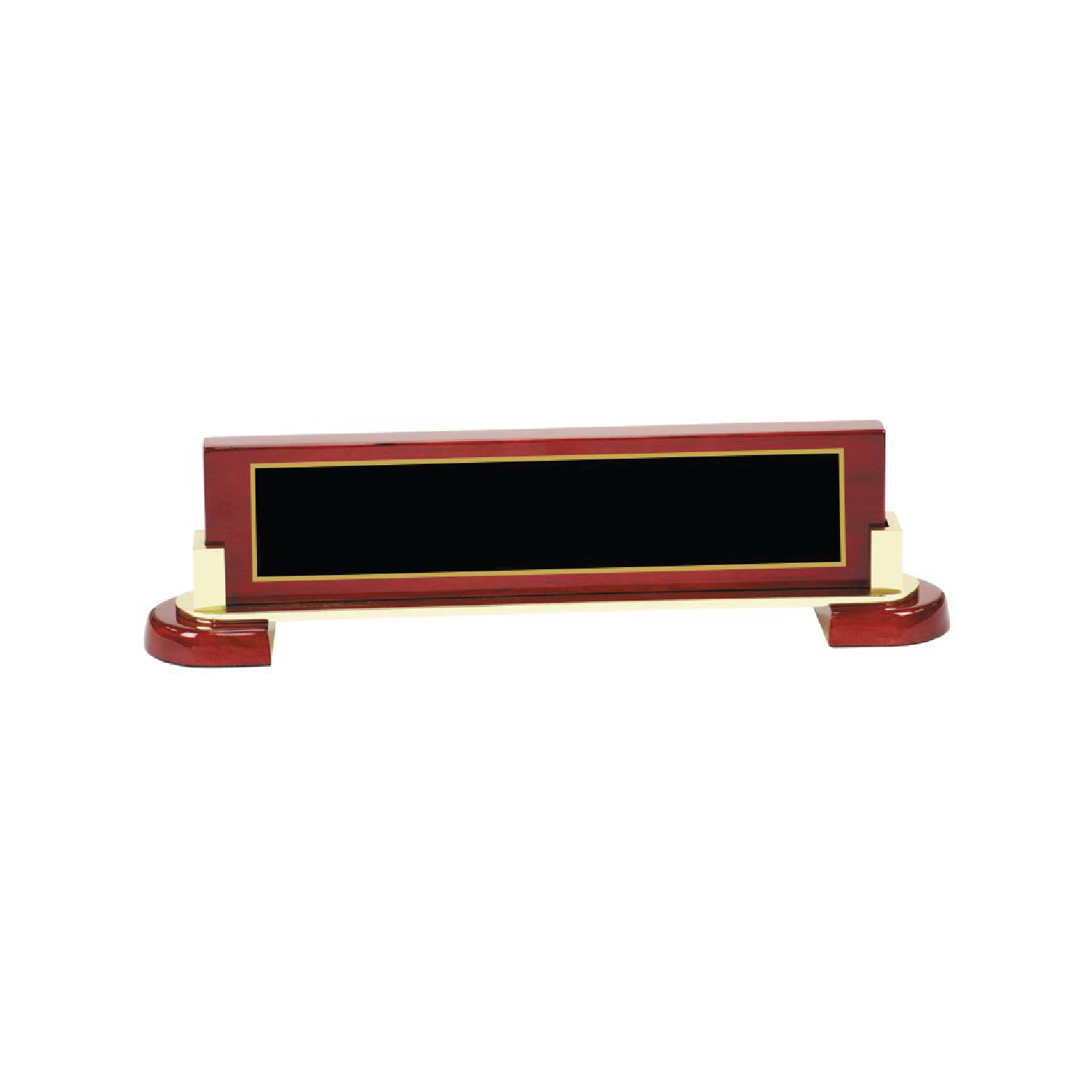Rosewood Piano Finish and Metal Name Bar