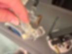 laser tube broken and burned