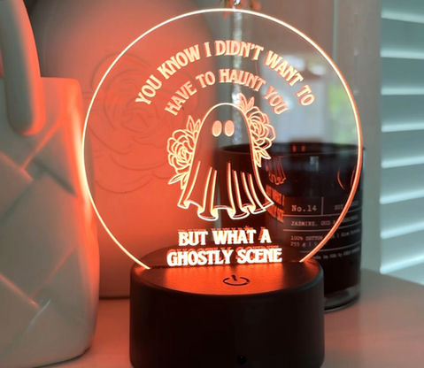 taylor swift lyrics, you know I didn't want to have to haunt you but what a ghostly scene. 
