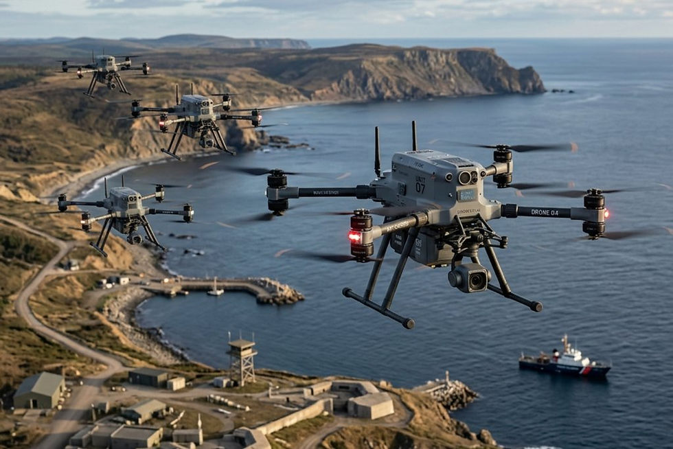1414 Degrees has unveiled its high-performance battery technology can improve its targeted military drone batteries by 50 per cent capacity. Credit: File