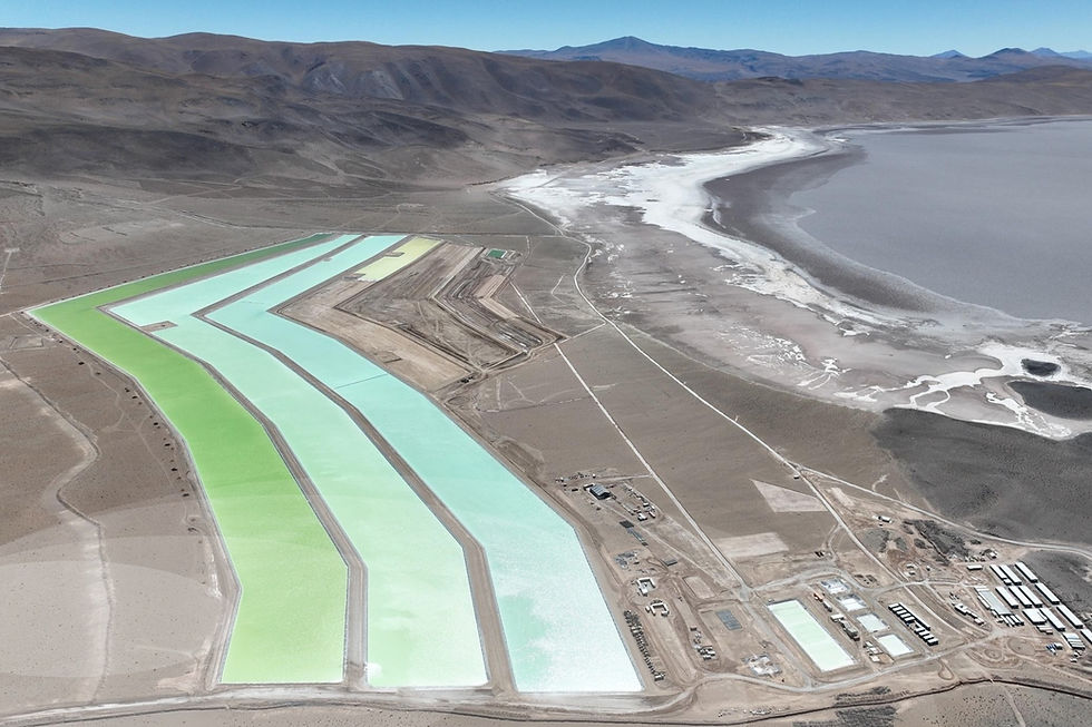 Galan Lithium’s Hombre Muerto West lithium brine project in Argentina, with its 9000 tonnes of lithium carbonate equivalent in brine inventories, will soon be in production. Credit: File