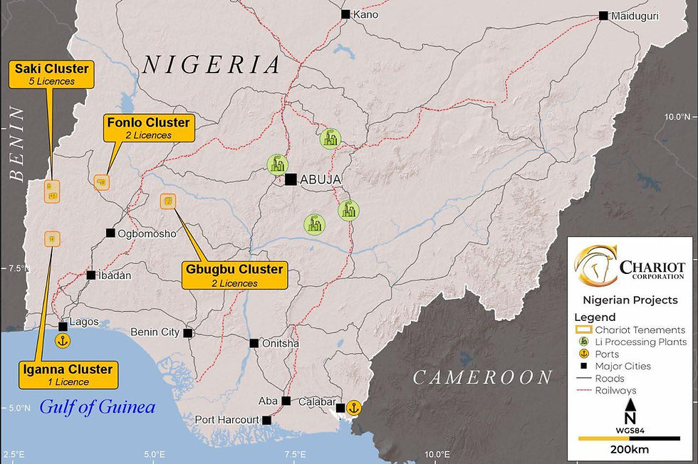 Chariot Corporation has taken what could well prove to be its boldest swing yet - striking a landmark deal for a share in five tenements that positions it as a dominant force in Nigeria. Credit: File