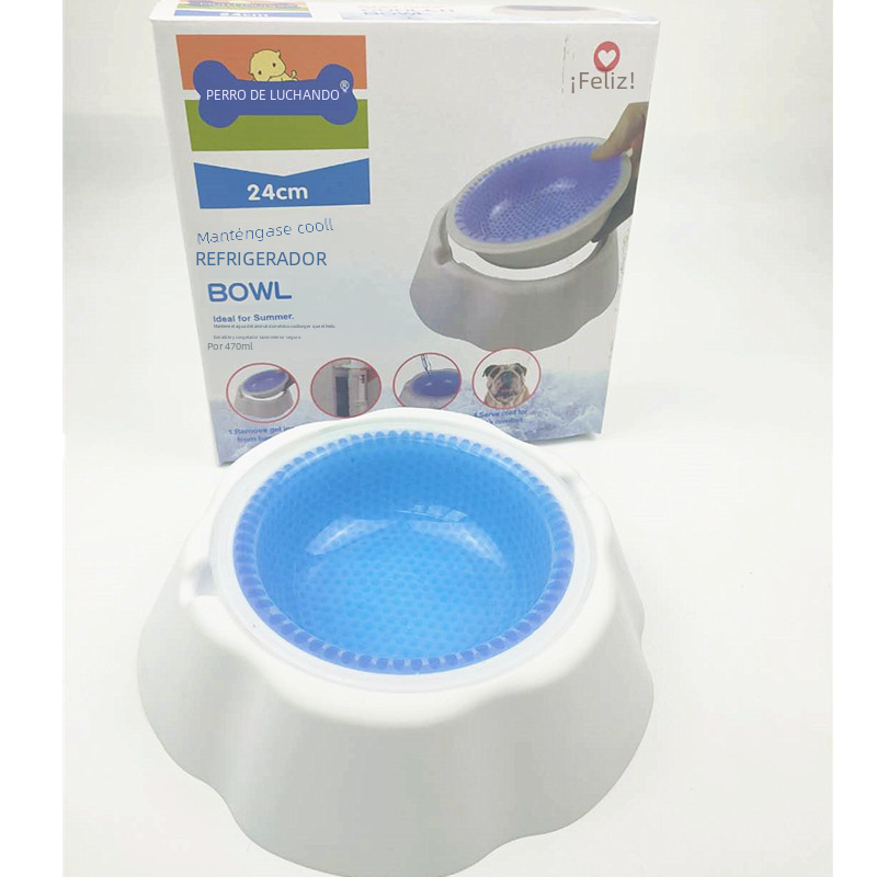 Thumbnail: Summer Cooling Pet Bowls for Dogs and Cats
