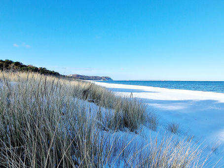 Rügen in a winter fairy tale