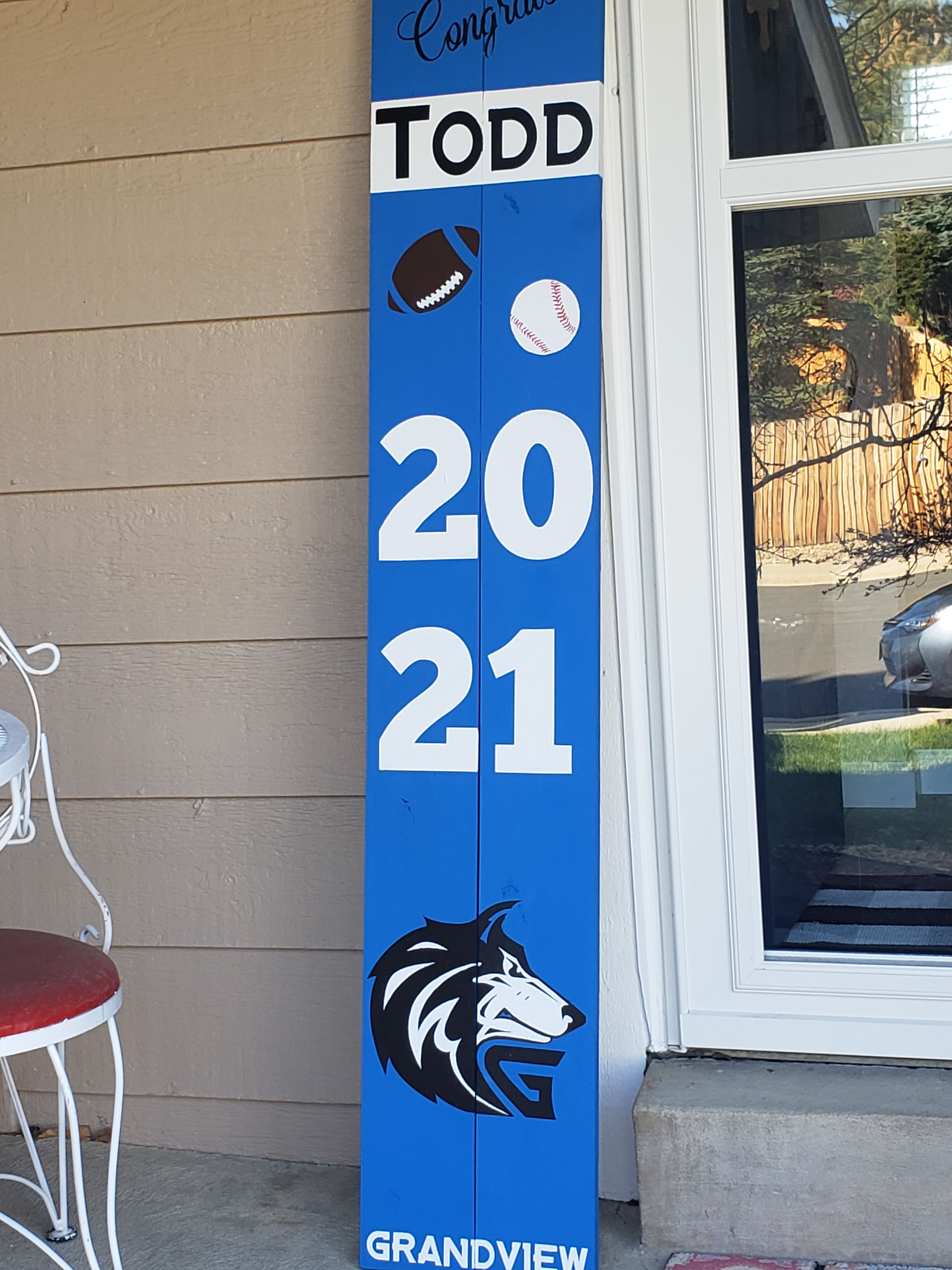 Graduate Porch Sign