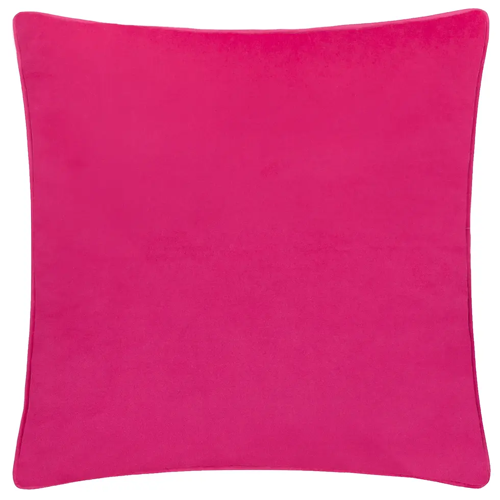 Thumbnail: Daisy Hill Bluebird Printed Cushion Cover (Multi/Pink)