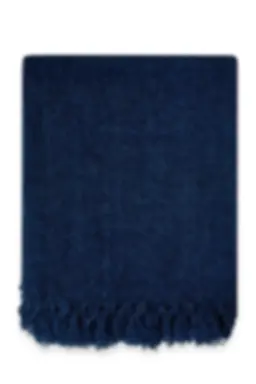 Camilla - Chenille Throw (Navy)