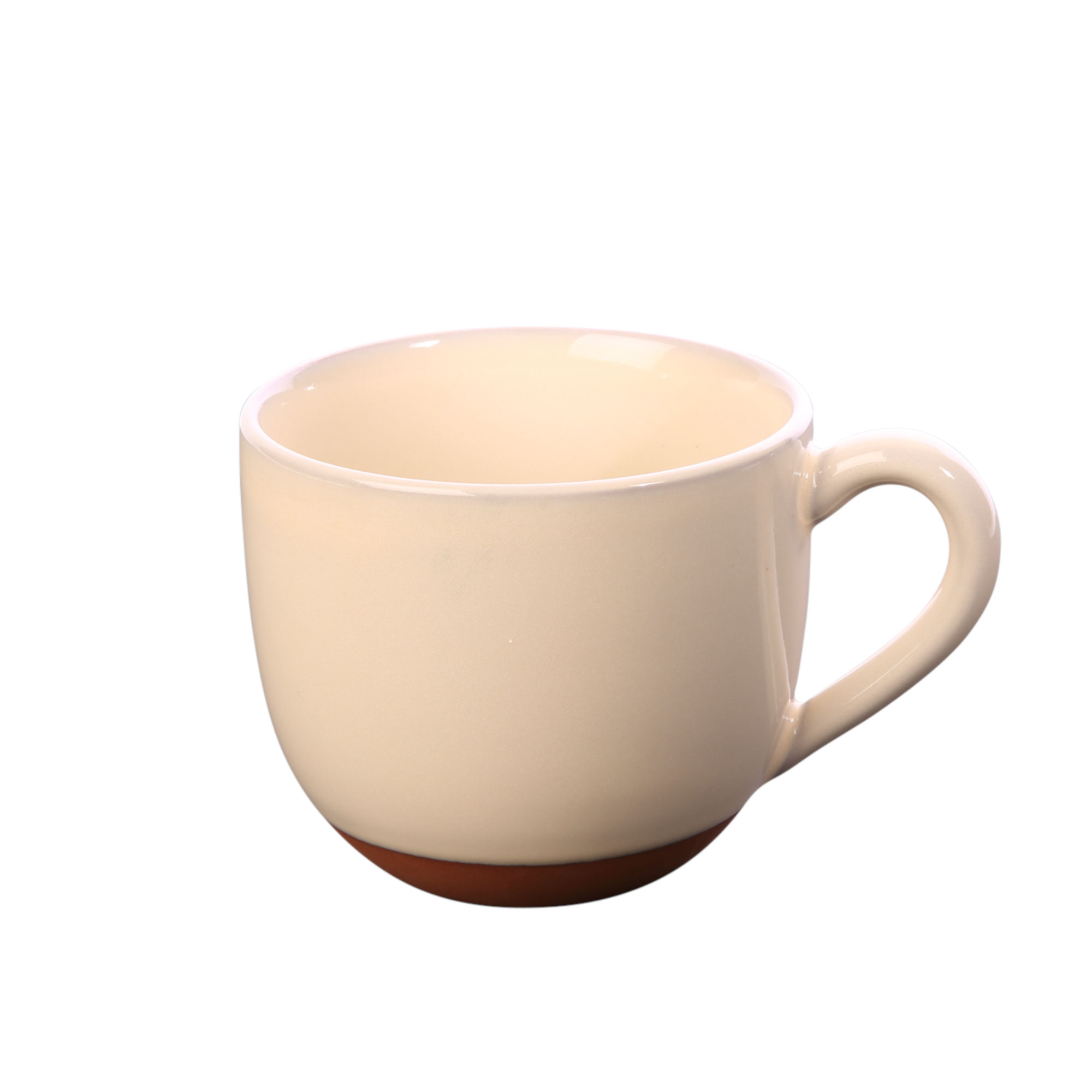 Sintra Glazed 350ml Terracotta Mug, (Stone)