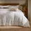 Thumbnail: Braeflower Reversible 100% Cotton Muslin Duvet Cover Set (Natural)