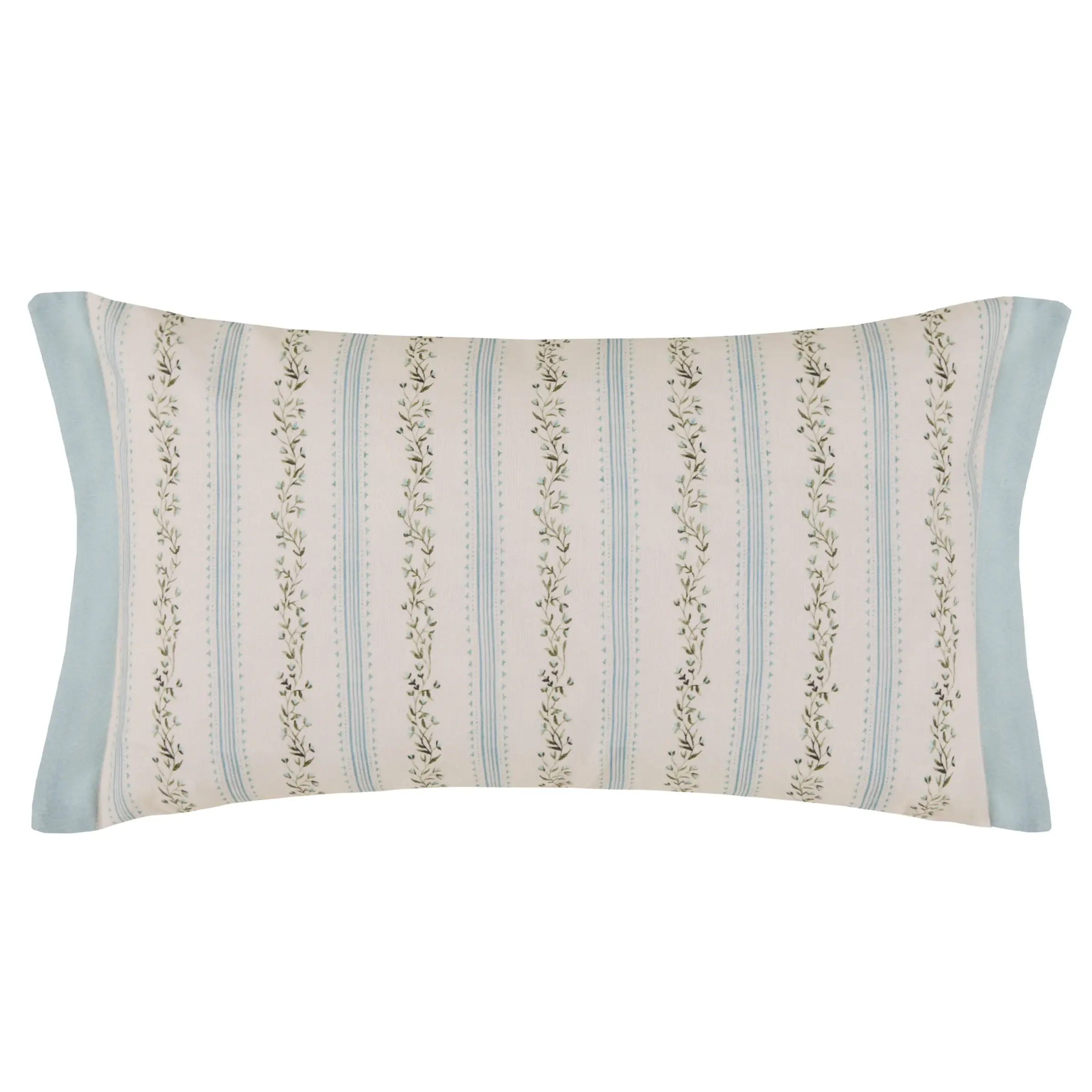 Primavera Printed Cushion Cover (Sky)