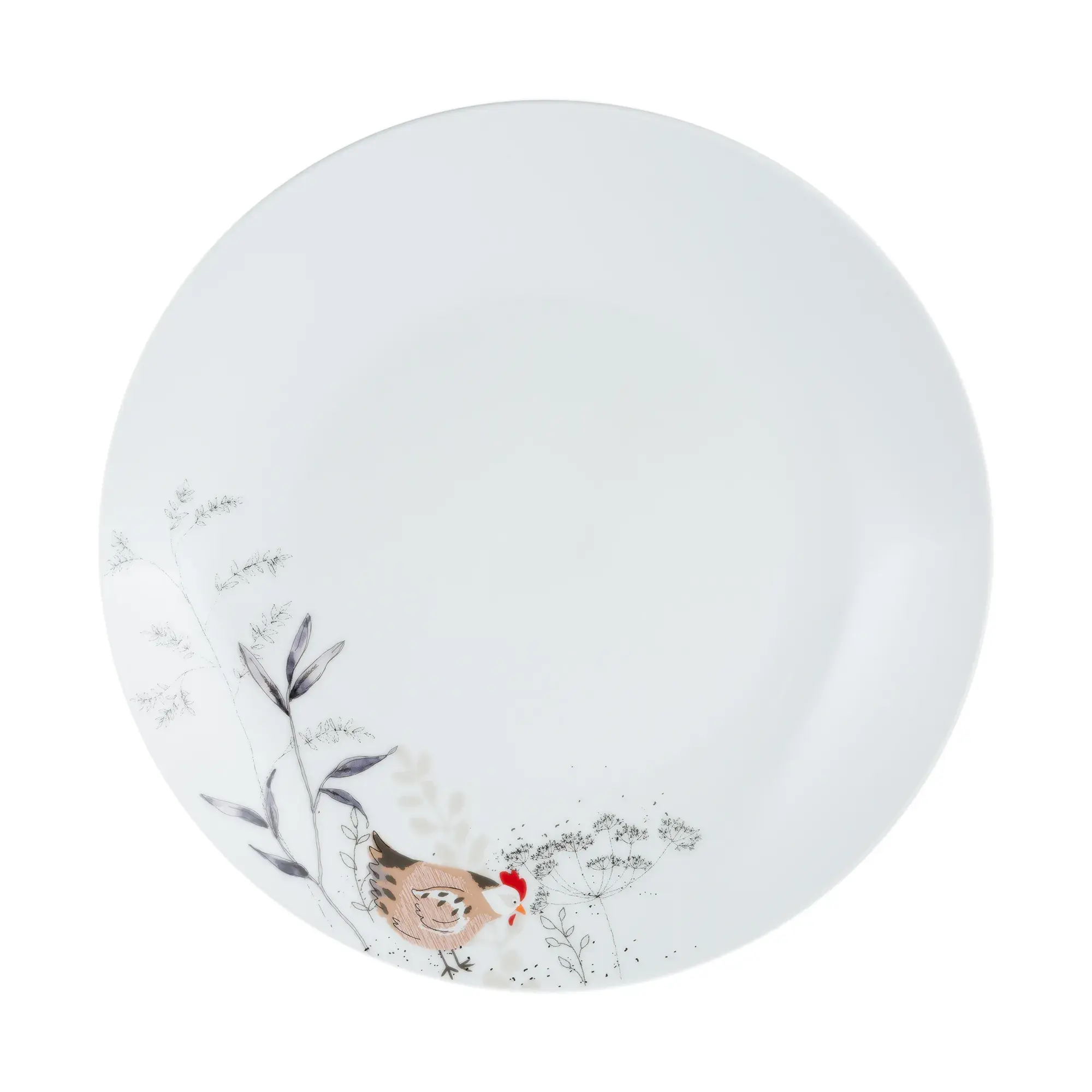 Country Hens Dinner Plate 26.5cm (Set of 2 or 4)