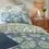Thumbnail: Camellia Printed Soft Touch Duvet Cover Set (French Blue)