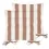 Thumbnail: Hayle 2 Pack Striped Cotton Seat Pad Cushion (Pecan)