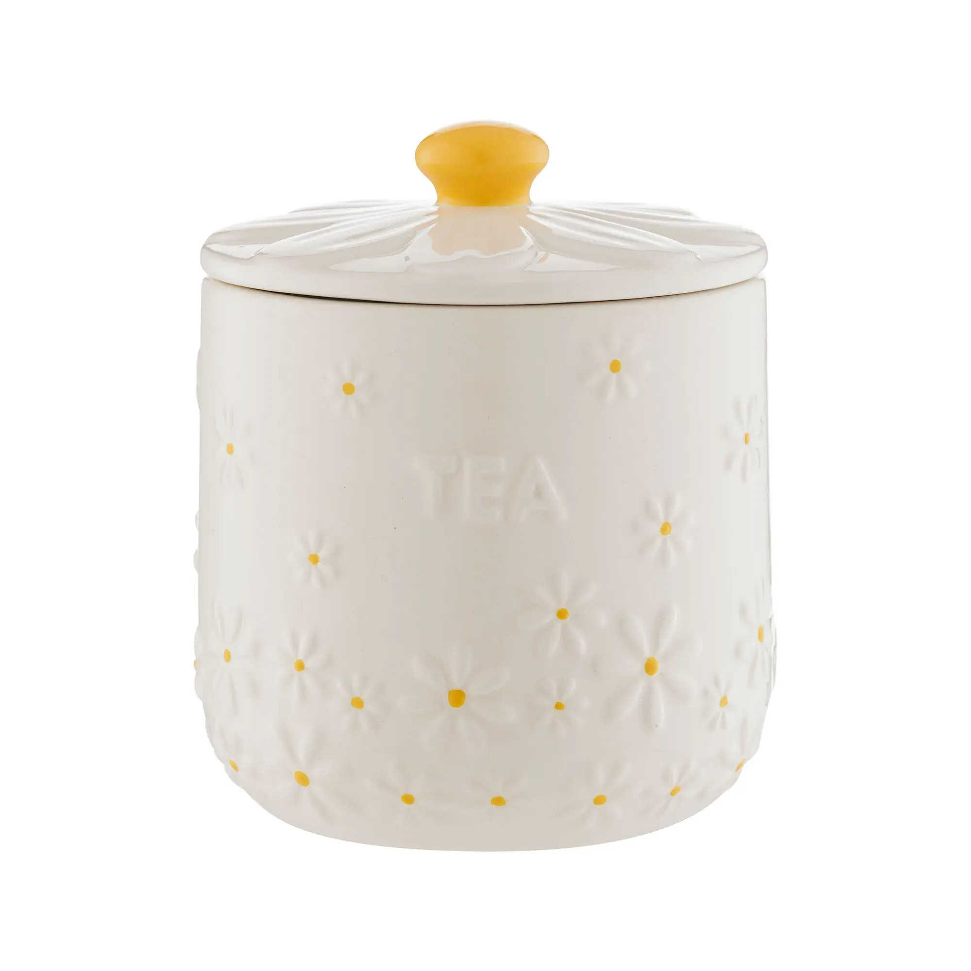 Daisy Tea Jar