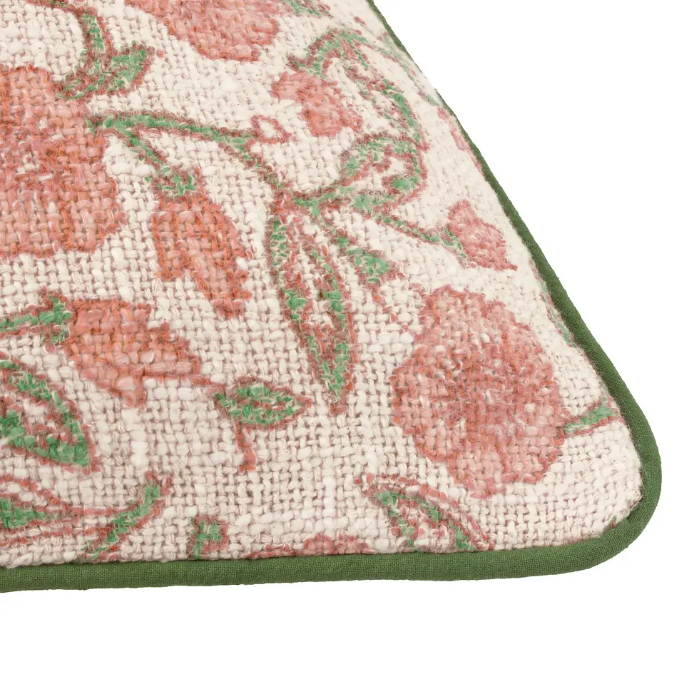 Thumbnail: Delphine Cushion Cover (Coral)