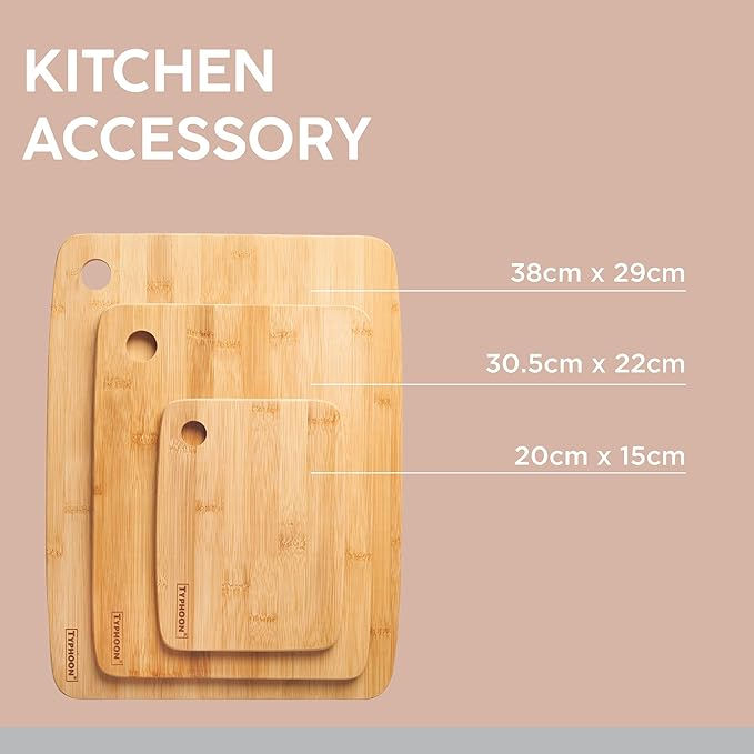 Thumbnail: Typhoon Living Set Of 3 Chopping Board