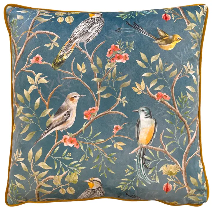 Orient Chinoiserie Cushion Cover