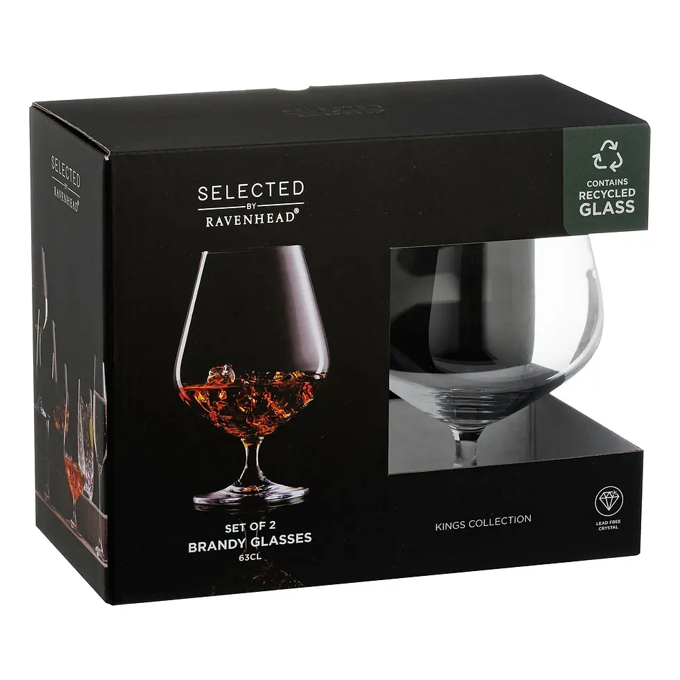 Thumbnail: Kings Brandy Glasses, 63cl (Set of 2)