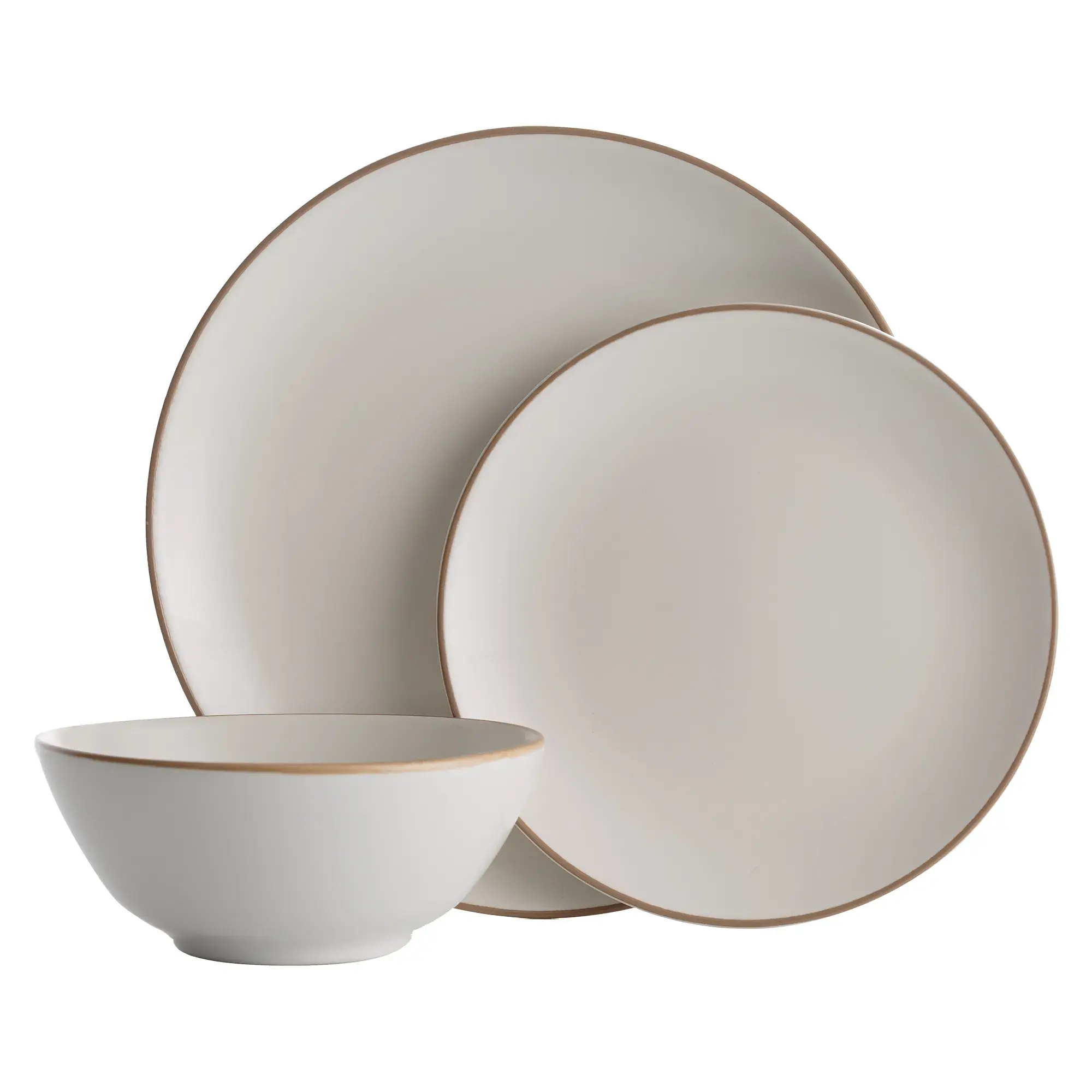 Classic Collection Cream 12 Piece Dinner Set