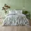 Thumbnail: Aaliyah Botanical 100% Cotton Duvet Cover Set