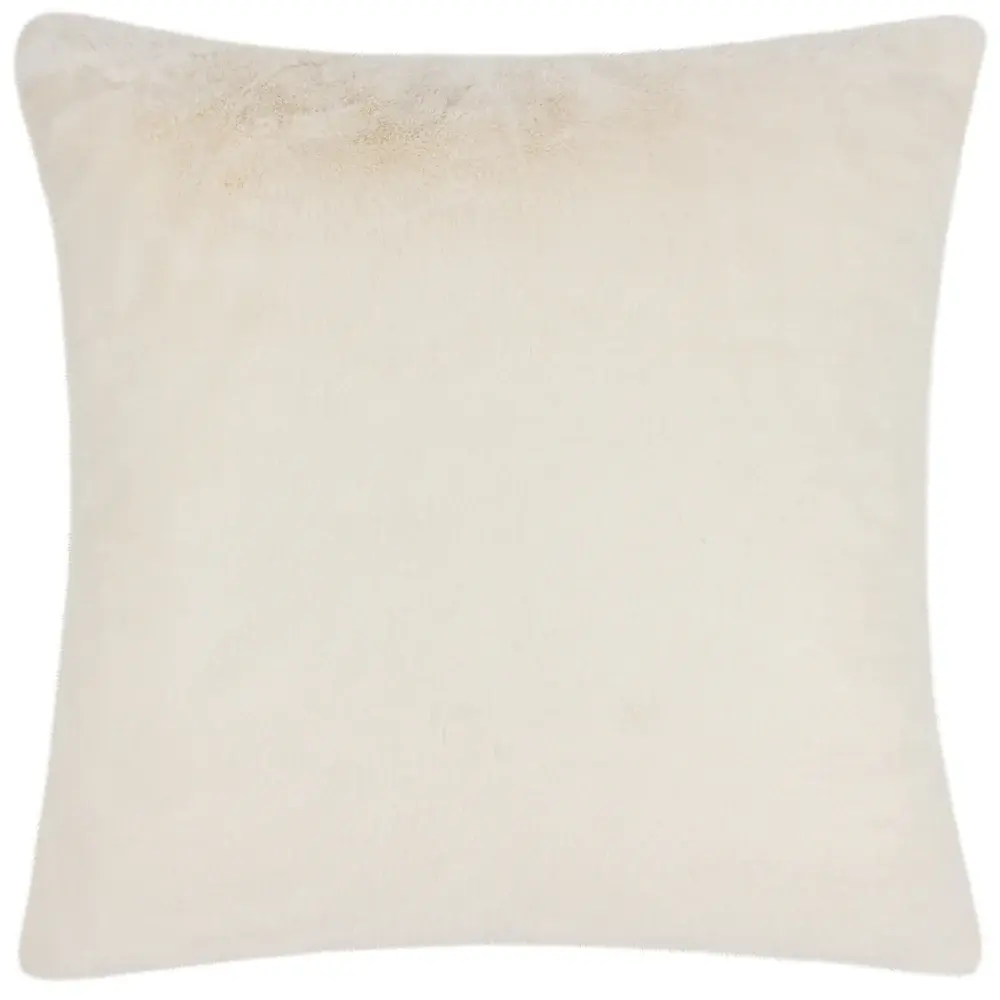 Paoletti - Stanza Faux Fur Cushion Cover (Ecru)