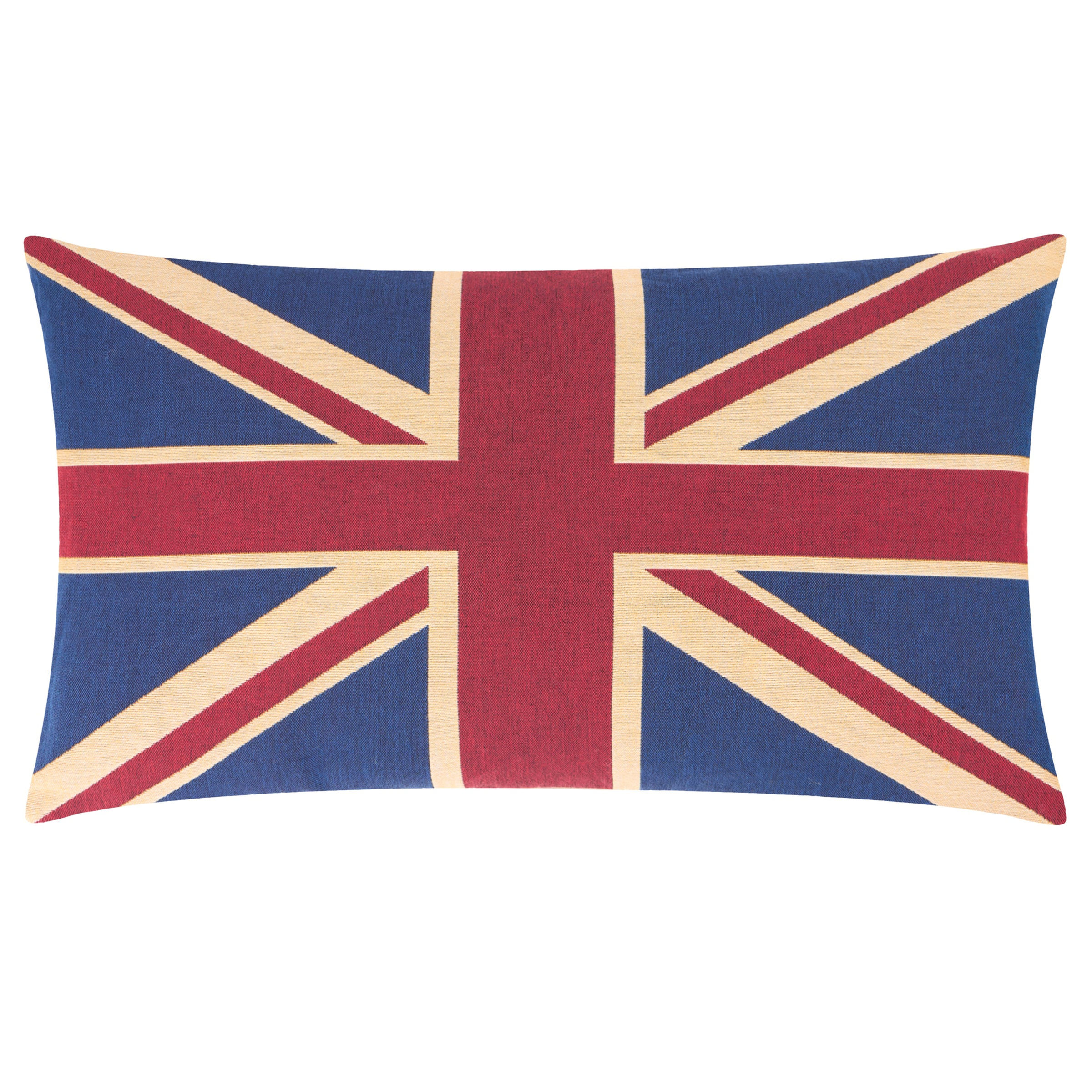 Union Jack Tapestry Cushion Cover (Multi-colour)