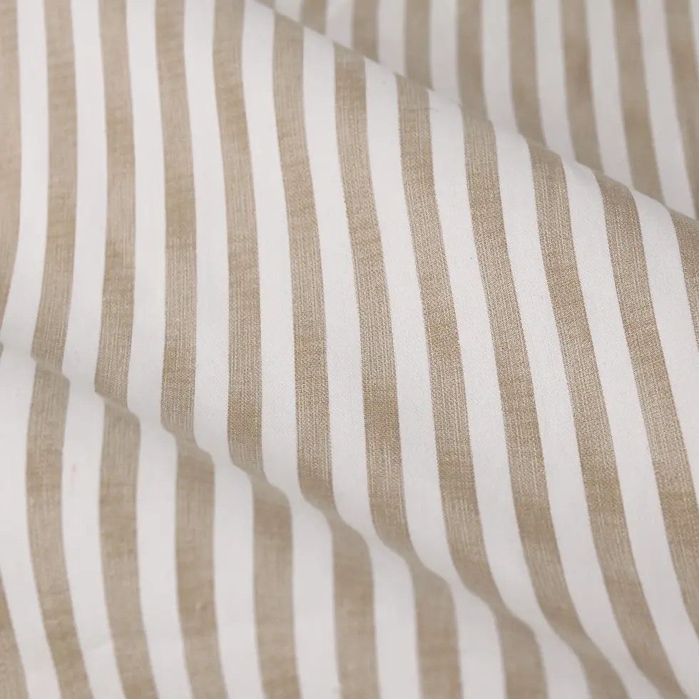 Thumbnail: Hebden 100% Cotton Blackout Pencil Pleat Curtains (Natural)