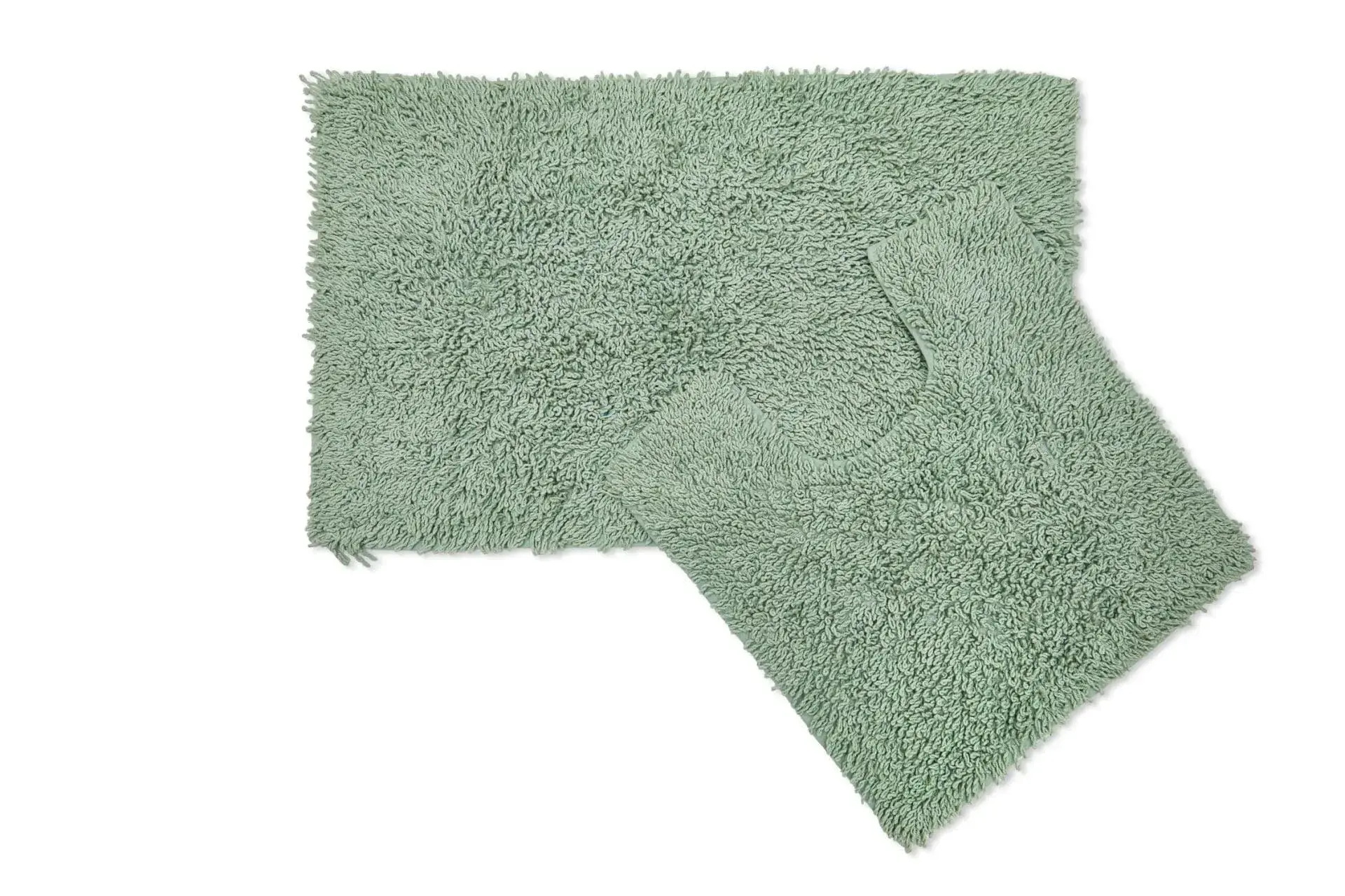 Tumble Twist Collection - Pure Cotton 2pc Bath Set (Green)