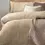 Thumbnail: Chunky Waffle Duvet Cover Set (Linen)