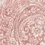Thumbnail: Durelle Damask Fringed Cushion Cover (Coral)