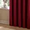 Thumbnail: The Ultimate Velvet Blackout Eyelet Curtains (Burgundy)