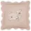Thumbnail: Adele Floral Embroidered Cushion Cover (Rose)