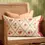 Thumbnail: Pomegranate Trellis Printed Outdoor Cushion (Red)