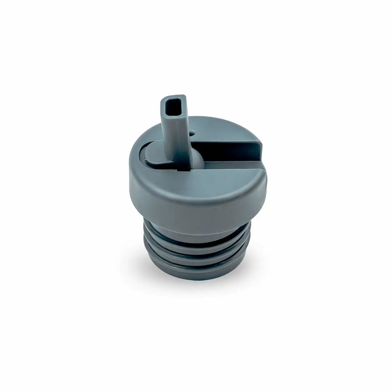Sports Cap For Single-Wall Bottle with Straw
