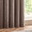 Thumbnail: Heavy Chenille Room Darkening Eyelet Curtains (Greige)