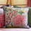 Thumbnail: Idalia Printed Piped Cushion Cover (Fuchsia)