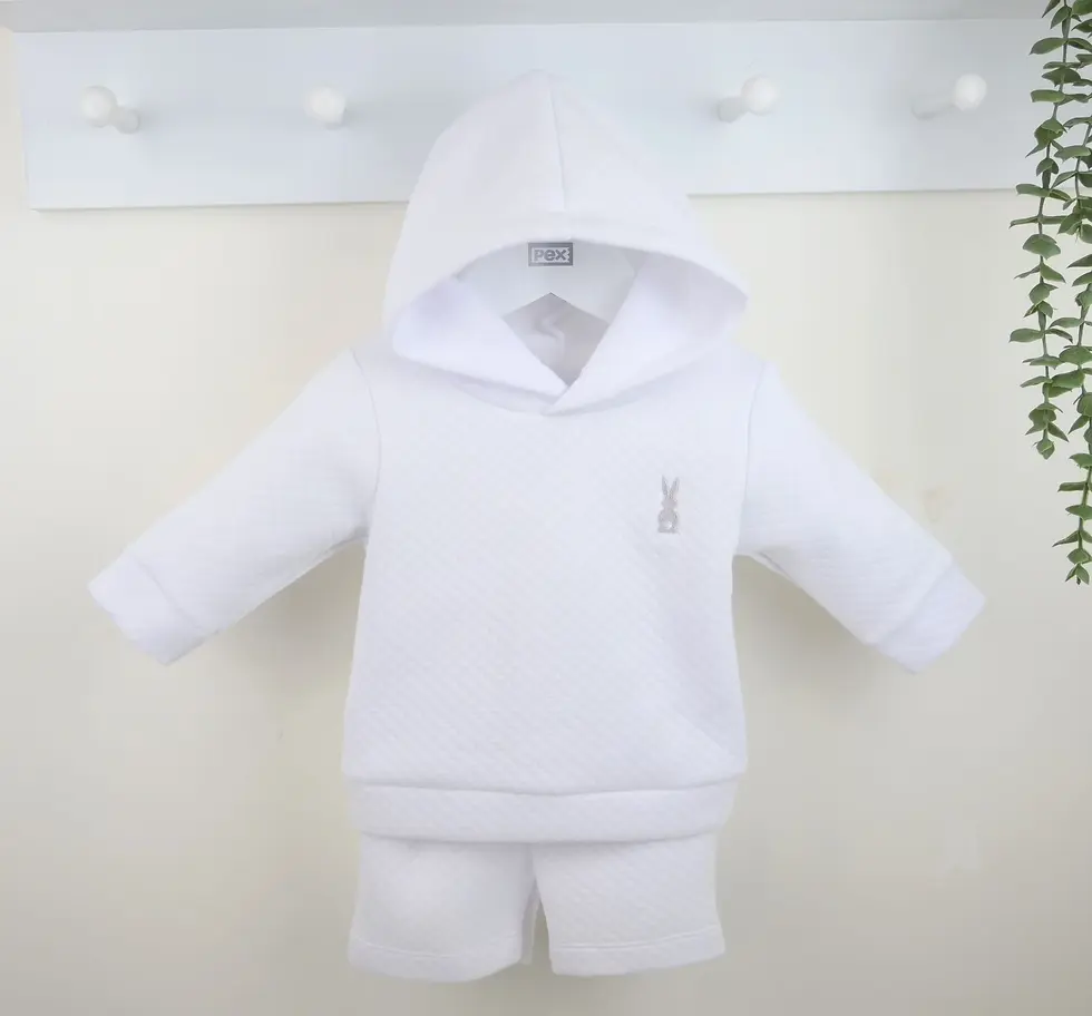 Thumbnail: Bunny Shorts Suit (White)