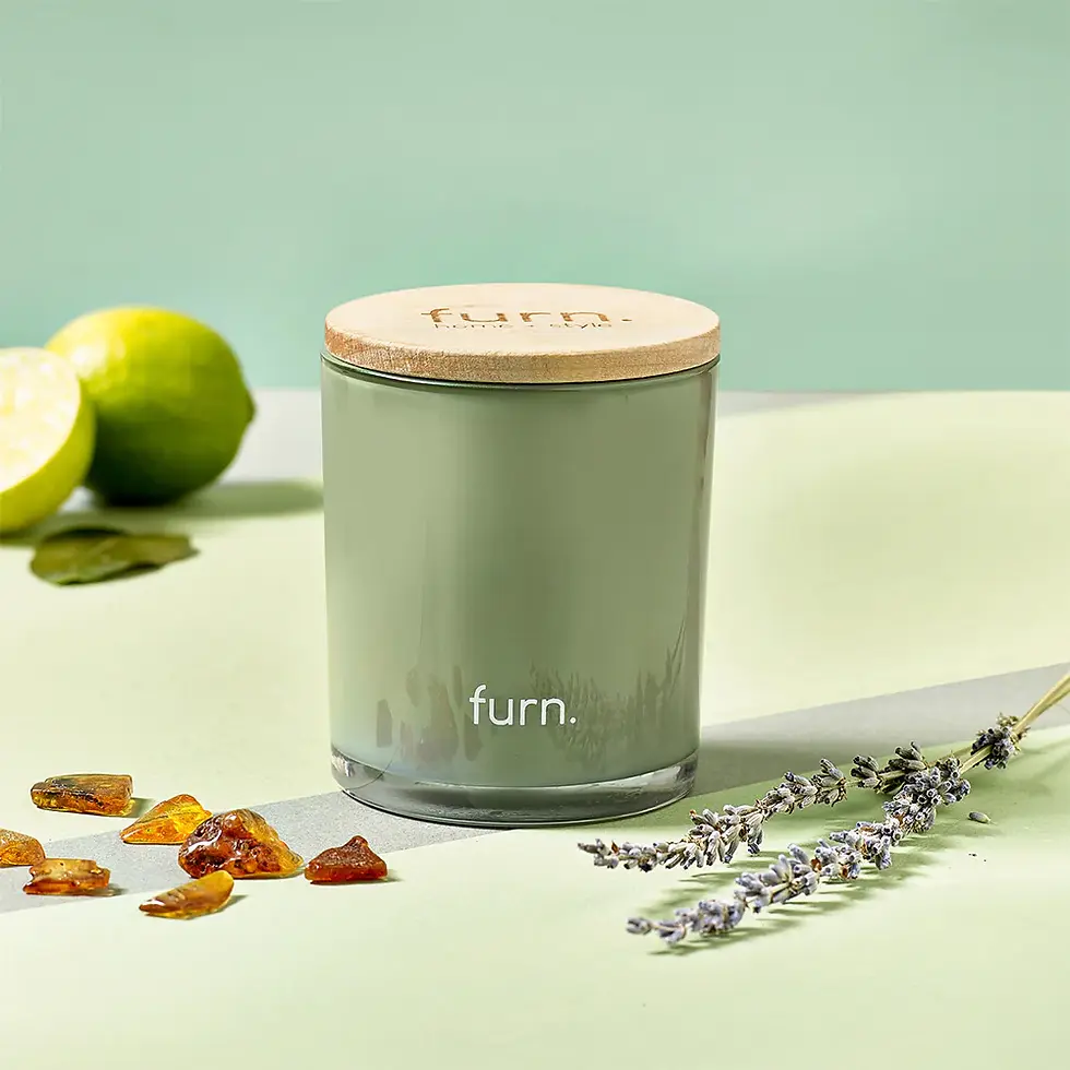 Thumbnail: Amazonia Botanica Peppermint + Citrus Scented Candle