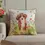 Thumbnail: Daisy Hill Charlie Printed Cushion Cover (Multi/Green)