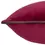 Thumbnail: Meridian Velvet Cushion (Cranberry/Mocha)