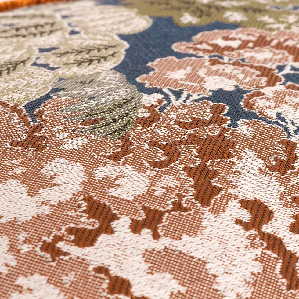 Thumbnail: Woodlands Cushion Cover (Navy)