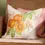 Thumbnail: Peach Harvest Printed Outdoor Cushion (Orange)