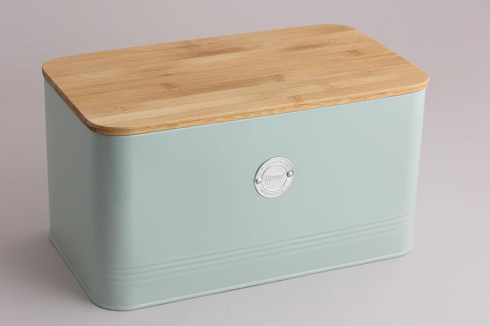 Thumbnail: Living Squircle Mint Bread Bin (9L)