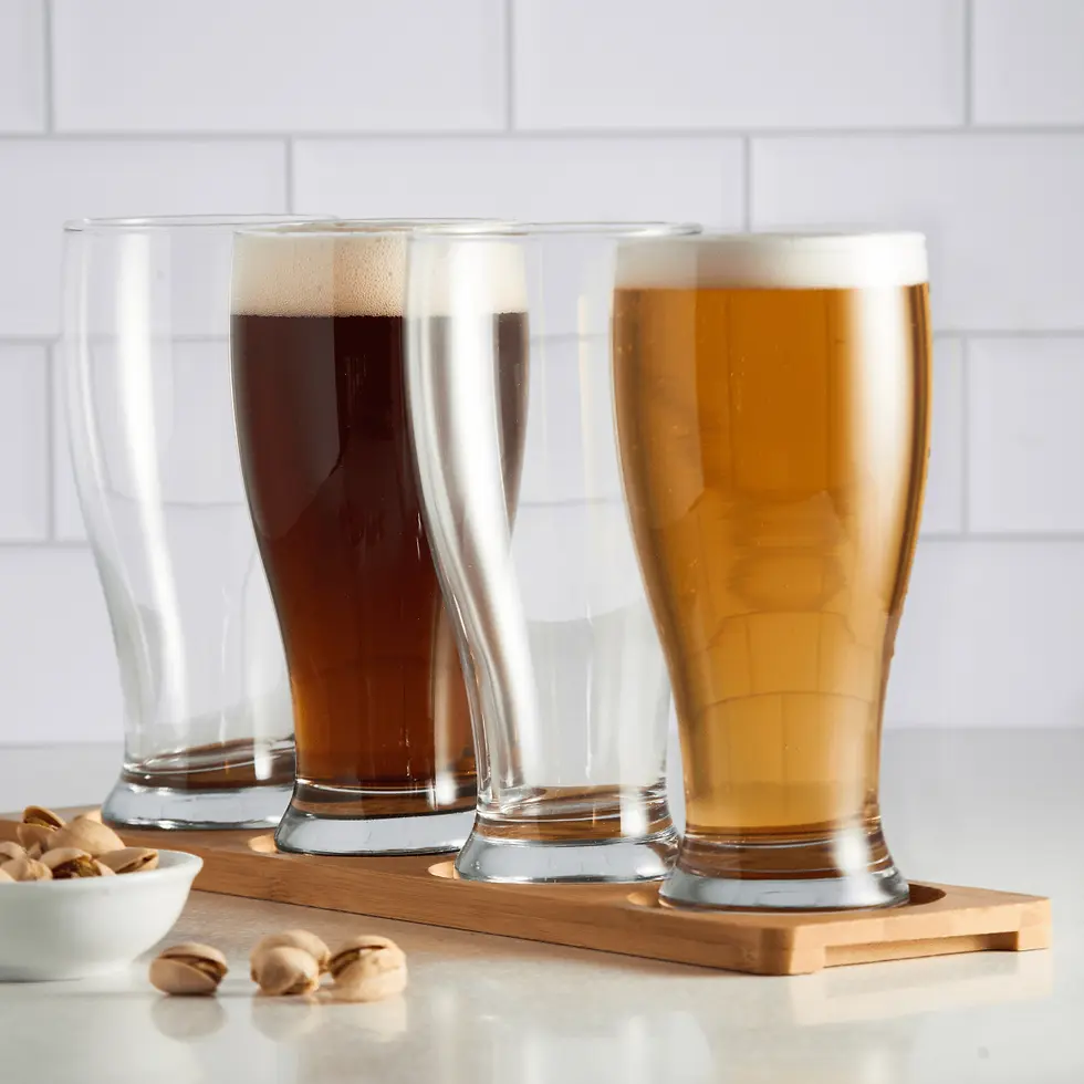 Thumbnail: Entertain Set Of 4 Beer Glasses (53cl)