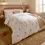 Thumbnail: Josephine Embroidered Muslin Duvet Cover Set (White/Pink)
