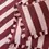 Thumbnail: Birdie Stripe Ruffle Duvet Cover Set (Burgundy/Blossom)