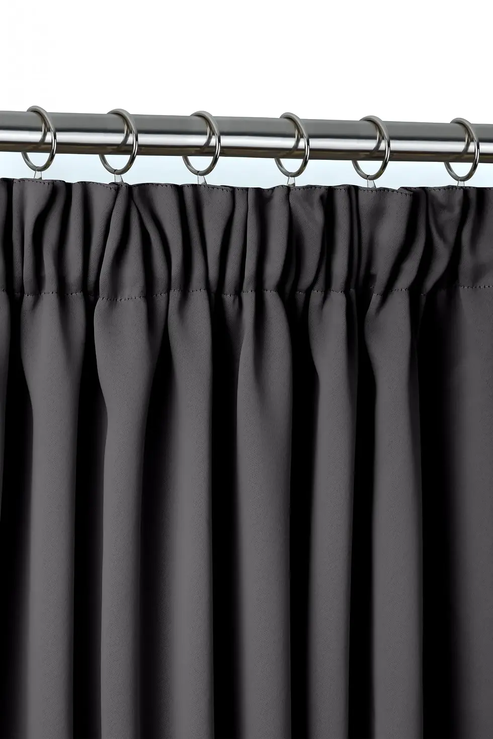 Thumbnail: Essential Blackout Collection - Woven Thermal Blackout Pencil Pleat Curtain